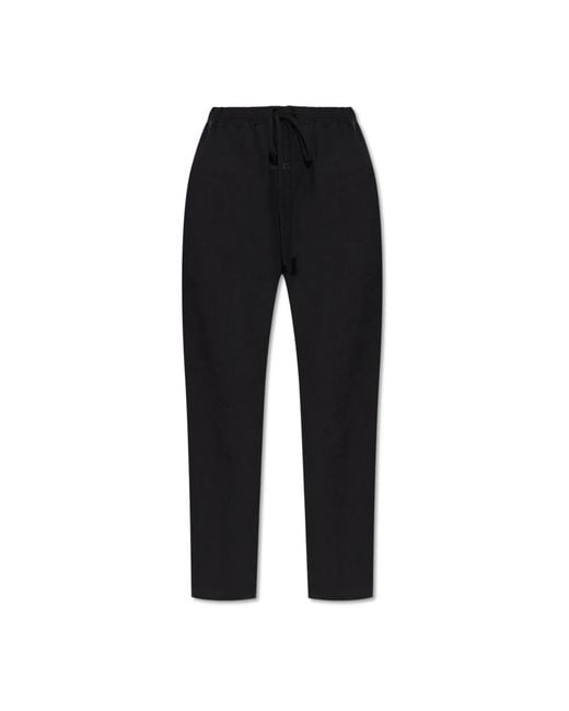 Fear Of God Black Straight Trousers