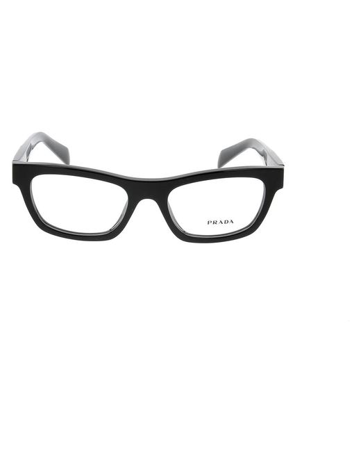Glasses Prada de color Black