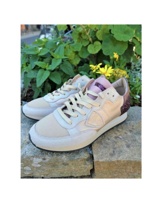 Philippe Model Blue Sneakers