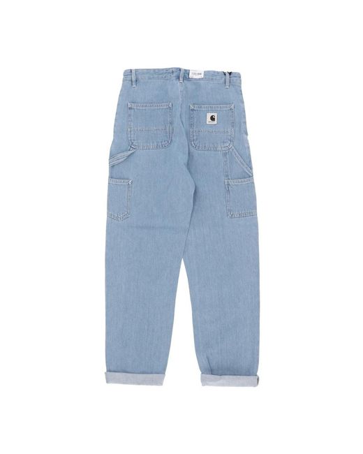 Carhartt Blue Loose Fit Jeans