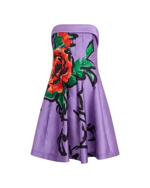 Philosophy Di Lorenzo Serafini Purple Party Dresses