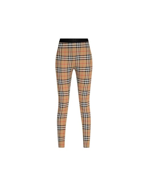Burberry Leggings in Natural Lyst UK
