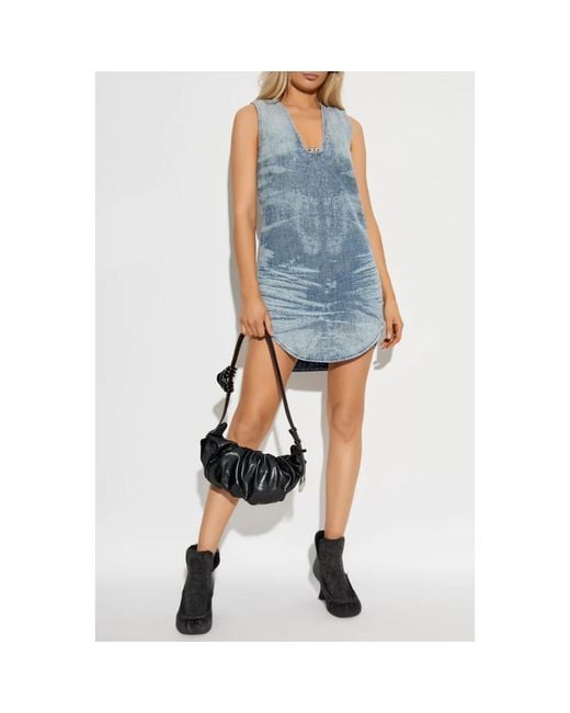 DIESEL Blue Short Dresses