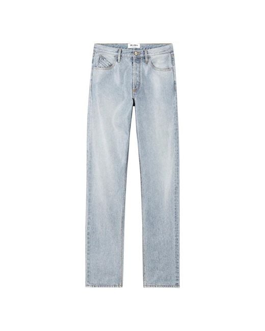 The Attico Blue Straight Fit Jeans