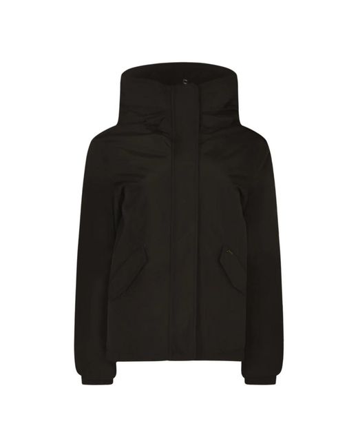 Woolrich Zwarte Winterjassen in het Black