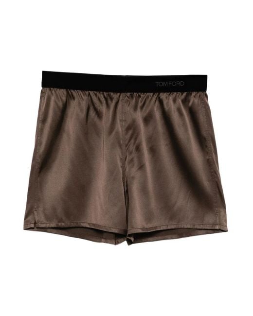 Tom Ford Brown Pyjamas