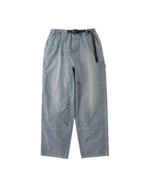 Gramicci Hickory Japanische Denim-Arbeitshose in Blue für Herren