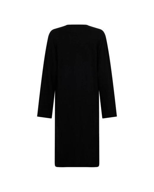 Malo Truien & Vesten ,Zwart ,Kasjmier Lange Kasjmier Cardigan in het Black