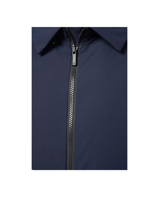 UBR Blue Rain Jackets for men