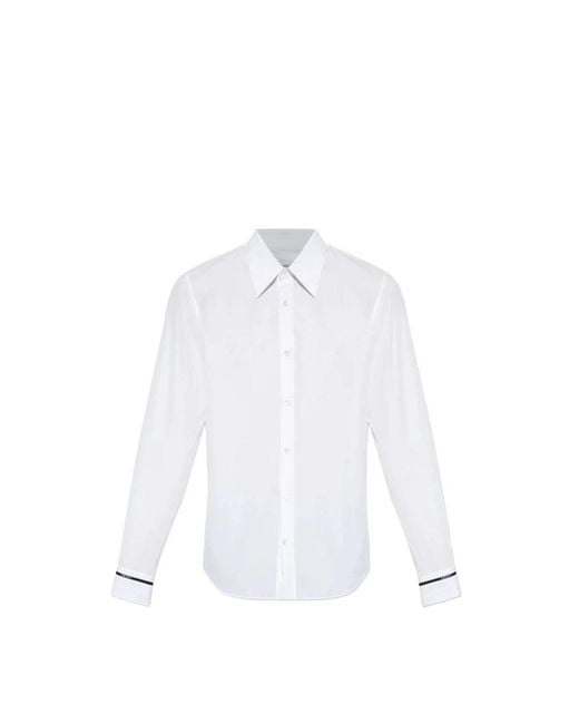 McQueen White Formal Shirts for men