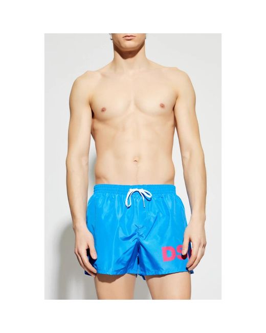 DSquared² Blue Beachwear for men