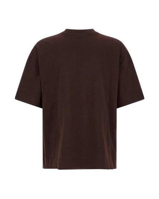 Dries Van Noten Brown Oversized Tops for men