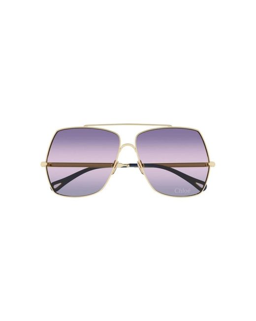 Chloé Purple Sunglasses