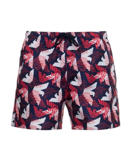 Emporio Armani Blue Beachwear for men