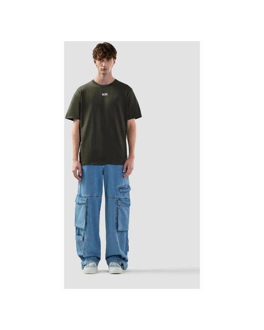 Gcds Basic Logo Regular Tee in Green für Herren