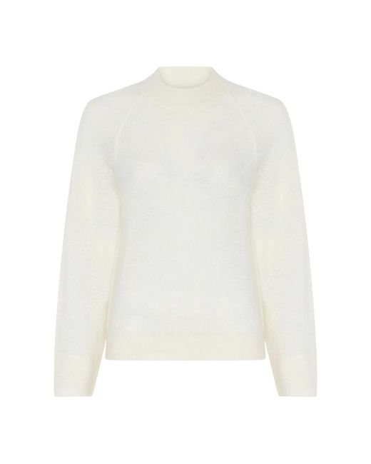 Bruuns Bazaar Fluffybbama Knit in het White