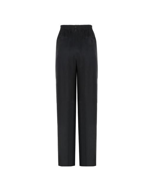 Alexander Wang Black Straight Trousers