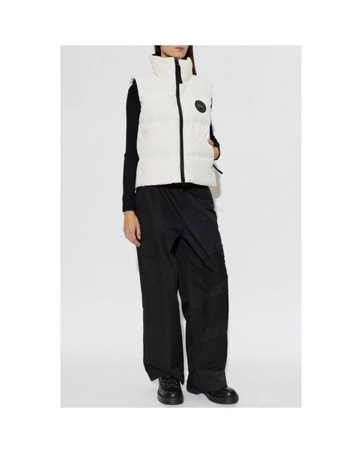 Canada Goose Grandview Cropped Vest in het Gray