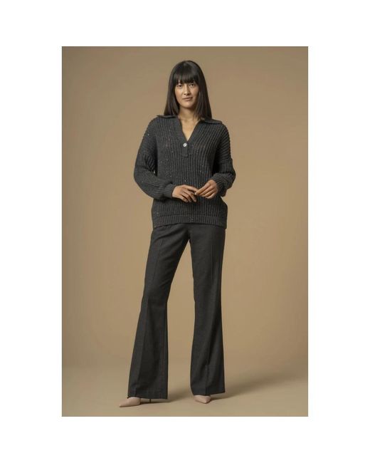 Kocca Black V-Neck Knitwear