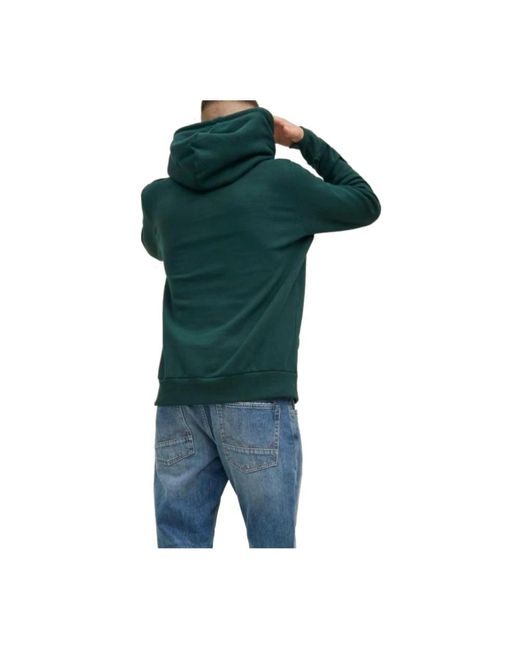 Jack & Jones Green Hoodies for men