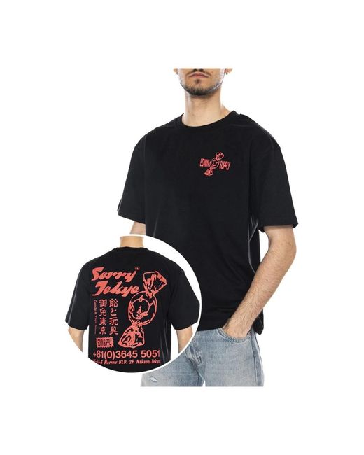 T-Shirts Edwin de hombre de color Black