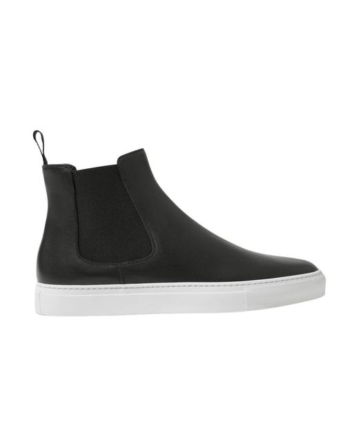 Scarosso Black Chelsea Boots for men
