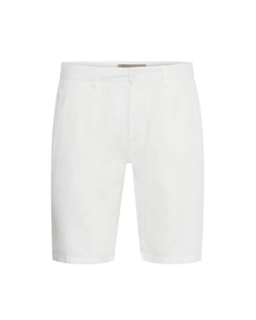 Casual Shorts Blend de hombre de color White