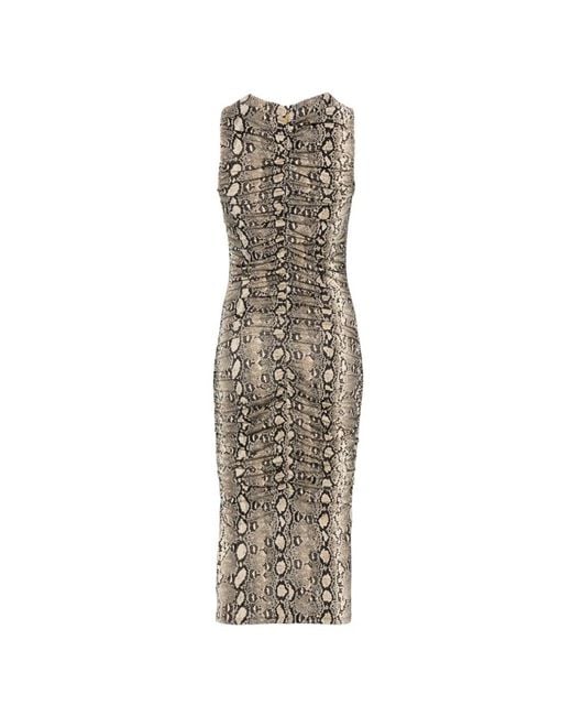 Michael Kors Natural Midi Dresses