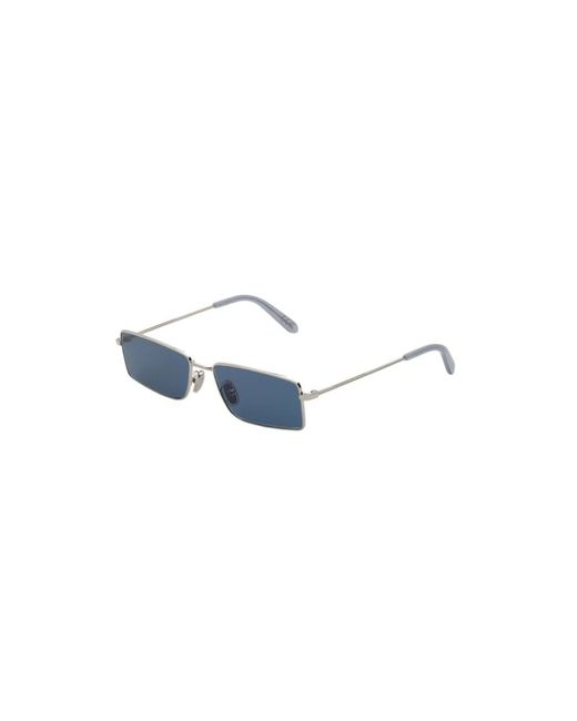 Retrosuperfuture Blue Hellblaue Sonnenbrille Chopper Stil