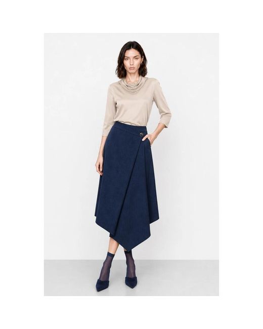 Kocca Blue Midi Skirts