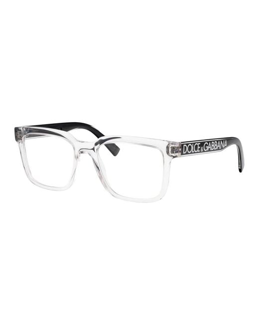 Dolce & Gabbana Gray Glasses for men