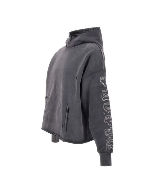 Purple Brand Gray Hoodies for men