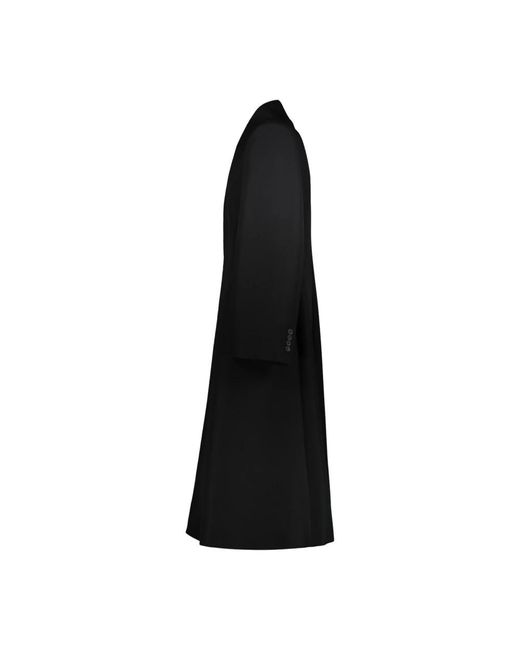 Balenciaga Black Single-Breasted Coats