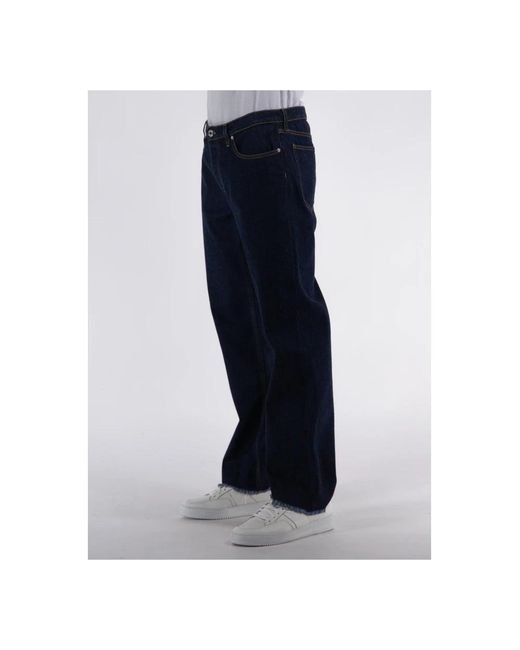 Lanvin Blue Straight Jeans for men