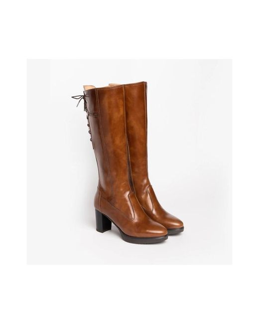 Shoes > boots > high boots Nero Giardini en coloris Brown