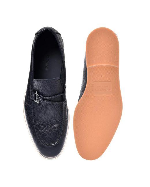 Baldinini Blue Loafers for men