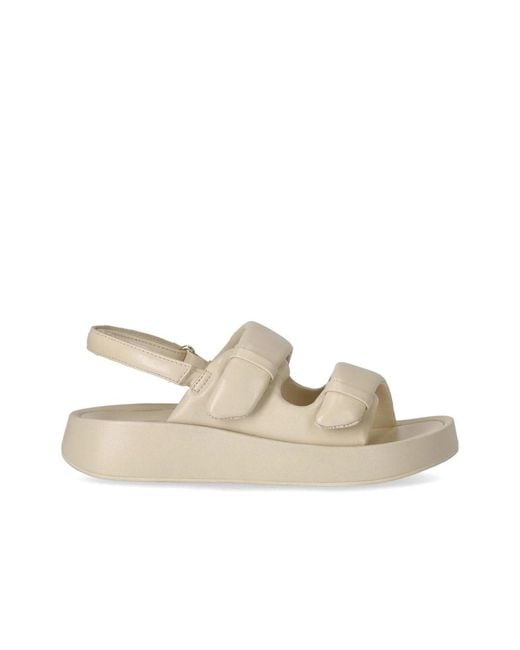 Ash Natural Flat Sandals