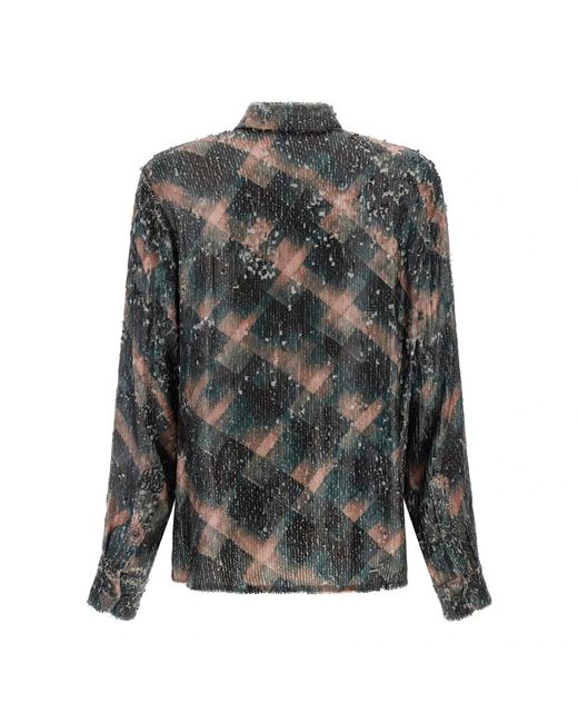Dries Van Noten Gray Shirts