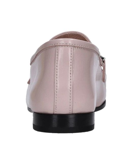Fabi Pink Loafers