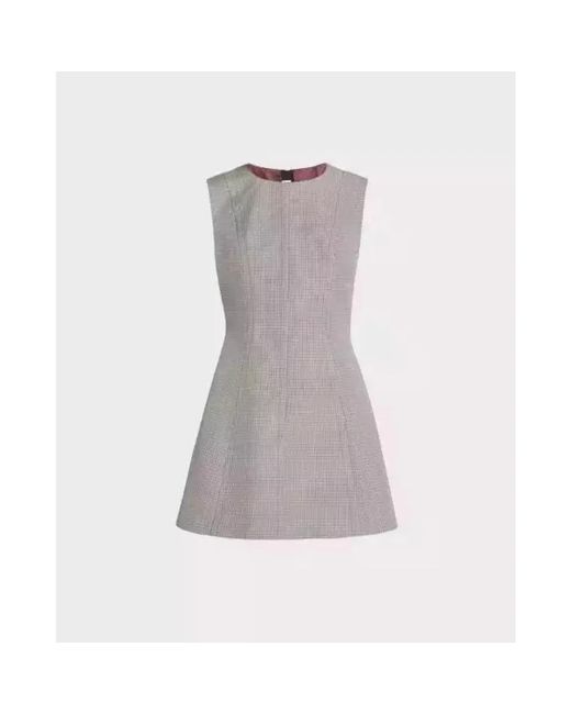 Marni Kleedjes ,Grijs ,Wol Grijze Wollen Mini Jurk in het Gray