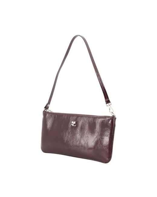 Courreges Purple Shoulder Bags