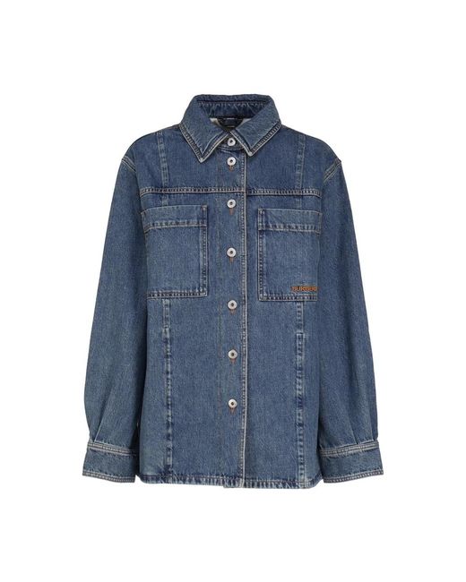 Burberry Blue Denim Jackets