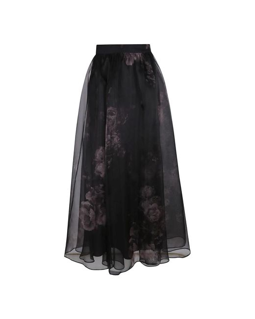 Midi Skirts Zimmermann en coloris Black