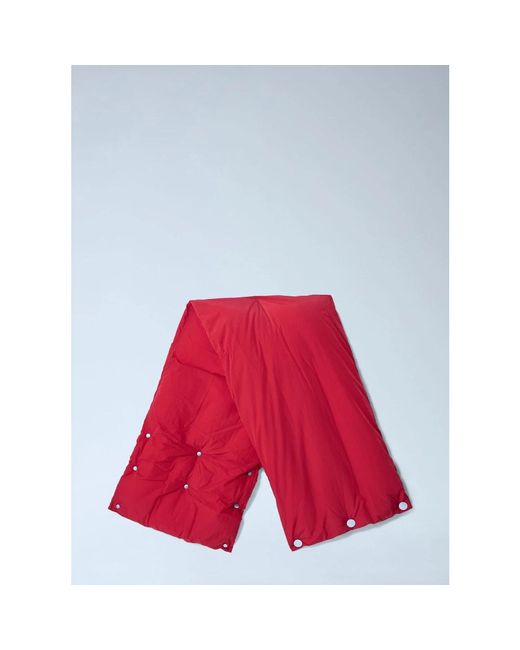 Sportmax Red Nylon Scarf