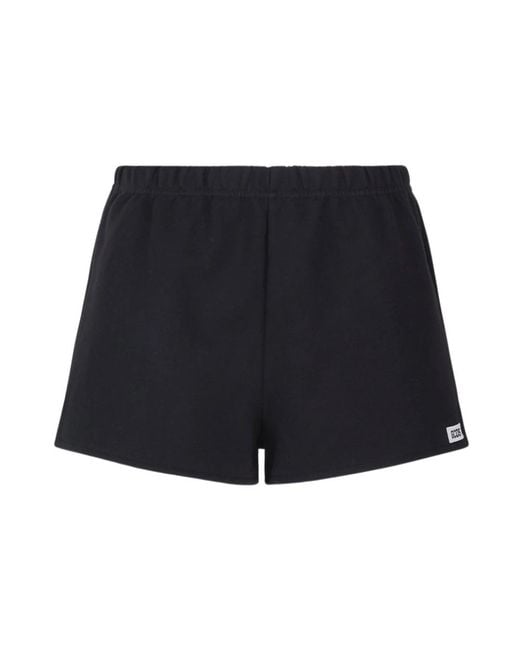 Gcds Black Short Shorts
