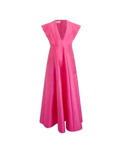Philosophy Di Lorenzo Serafini Pink Maxi Dresses