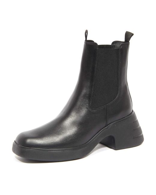 Hogan Gray Heeled Boots