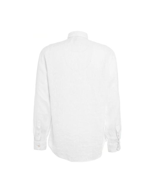 Brian Dales White Casual Shirts for men