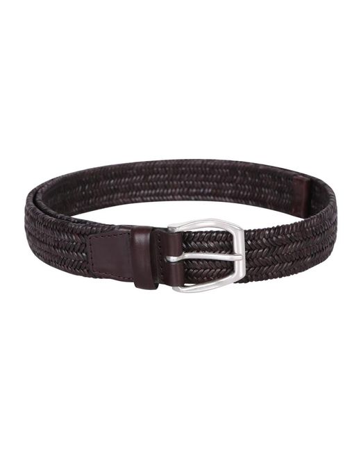 Orciani Black Belts for men