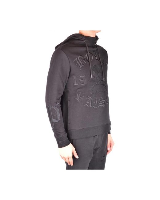 Philipp Plein Gray Sweatshirts for men